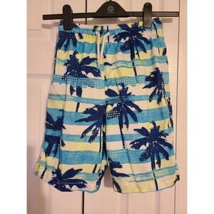 Place sport large boys swimming trunk with net lining